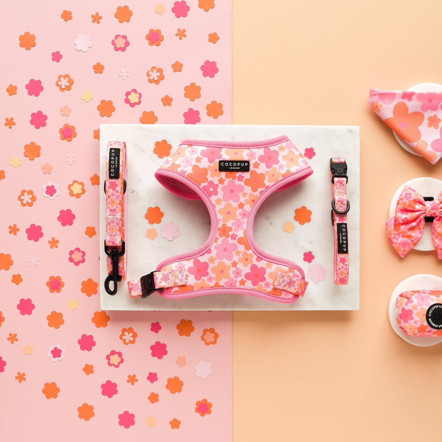 Summer Bloom Adjustable Neck Harness: