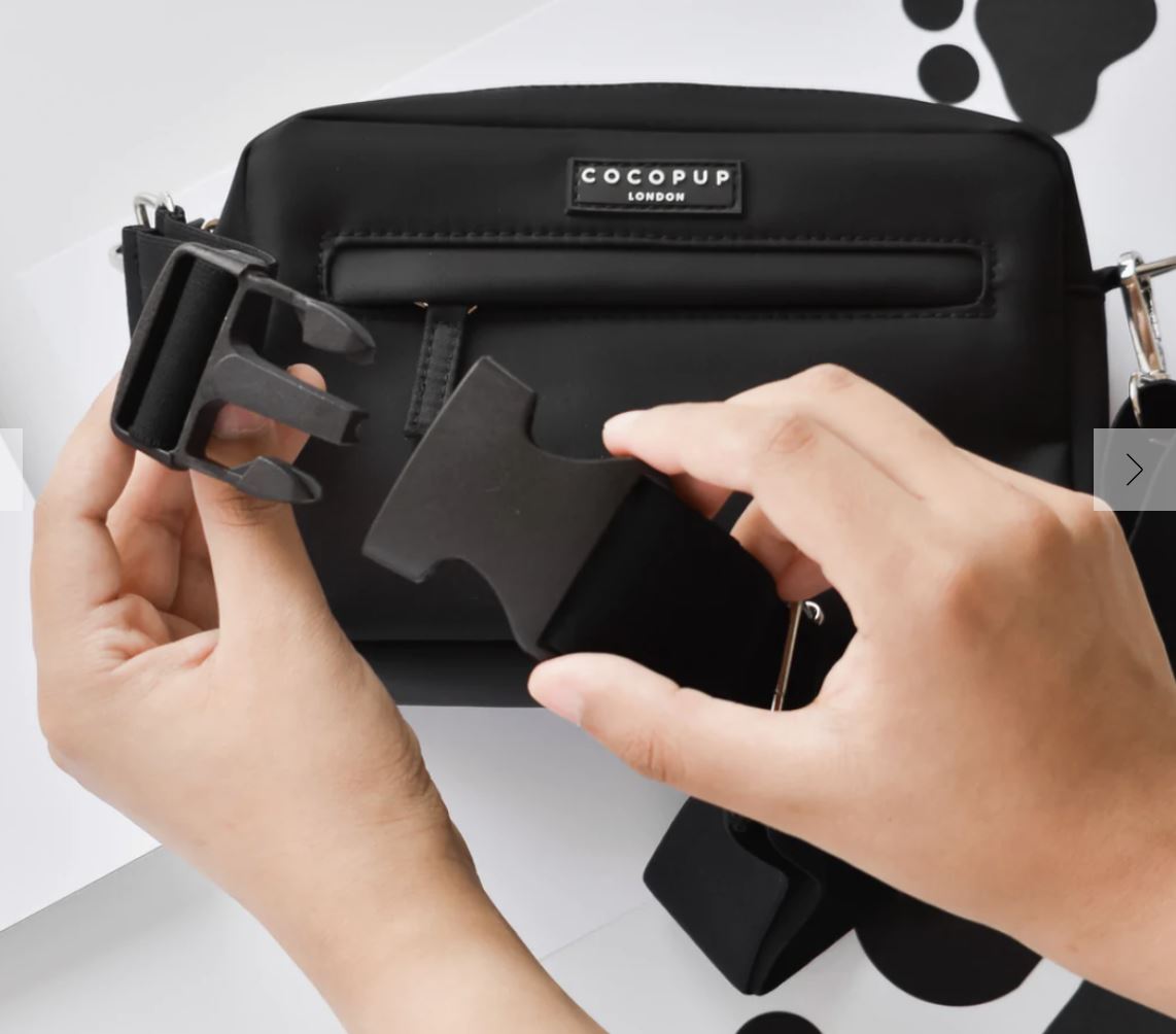 Bum Bag Strap - Adjustable - - Black