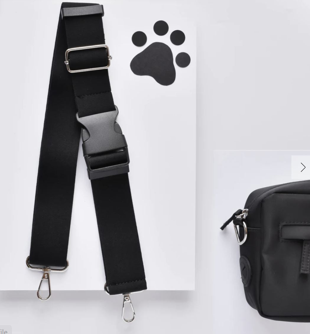 Bum Bag Strap - Adjustable - - Black