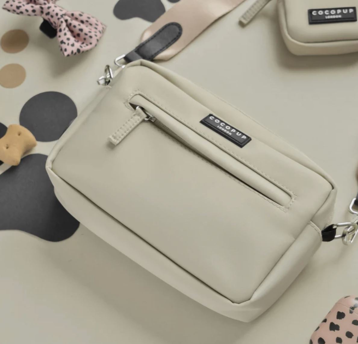 Dog Walking Bag - MEDIUM - Caramel Latte