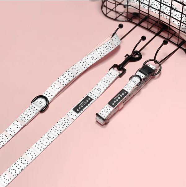 Dog Lead - Cocopup - Pink Dalmation - Milly & Me Pet Wear
