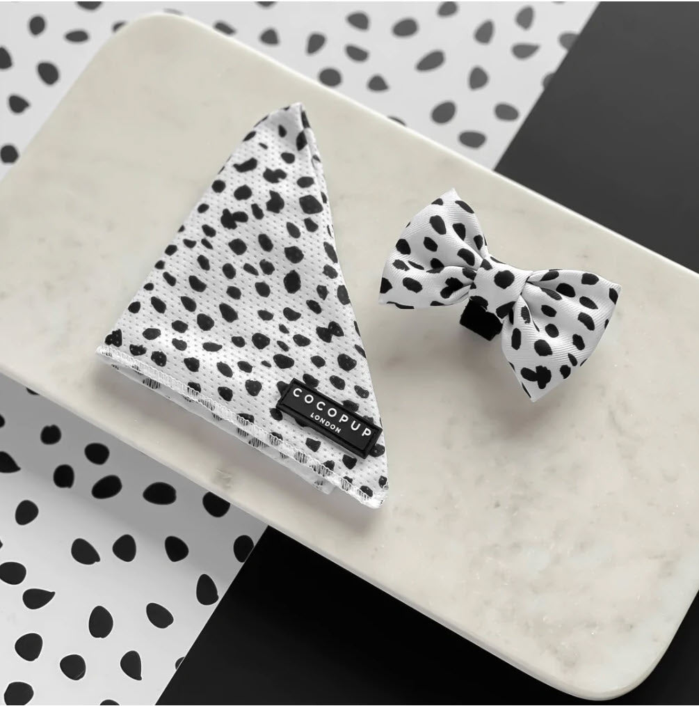 Bow Tie - Monochrome Spots
