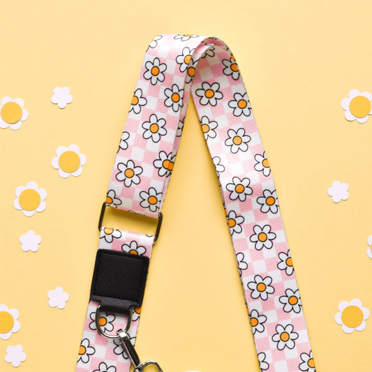 Bag Strap - Daisy Gingham Rave