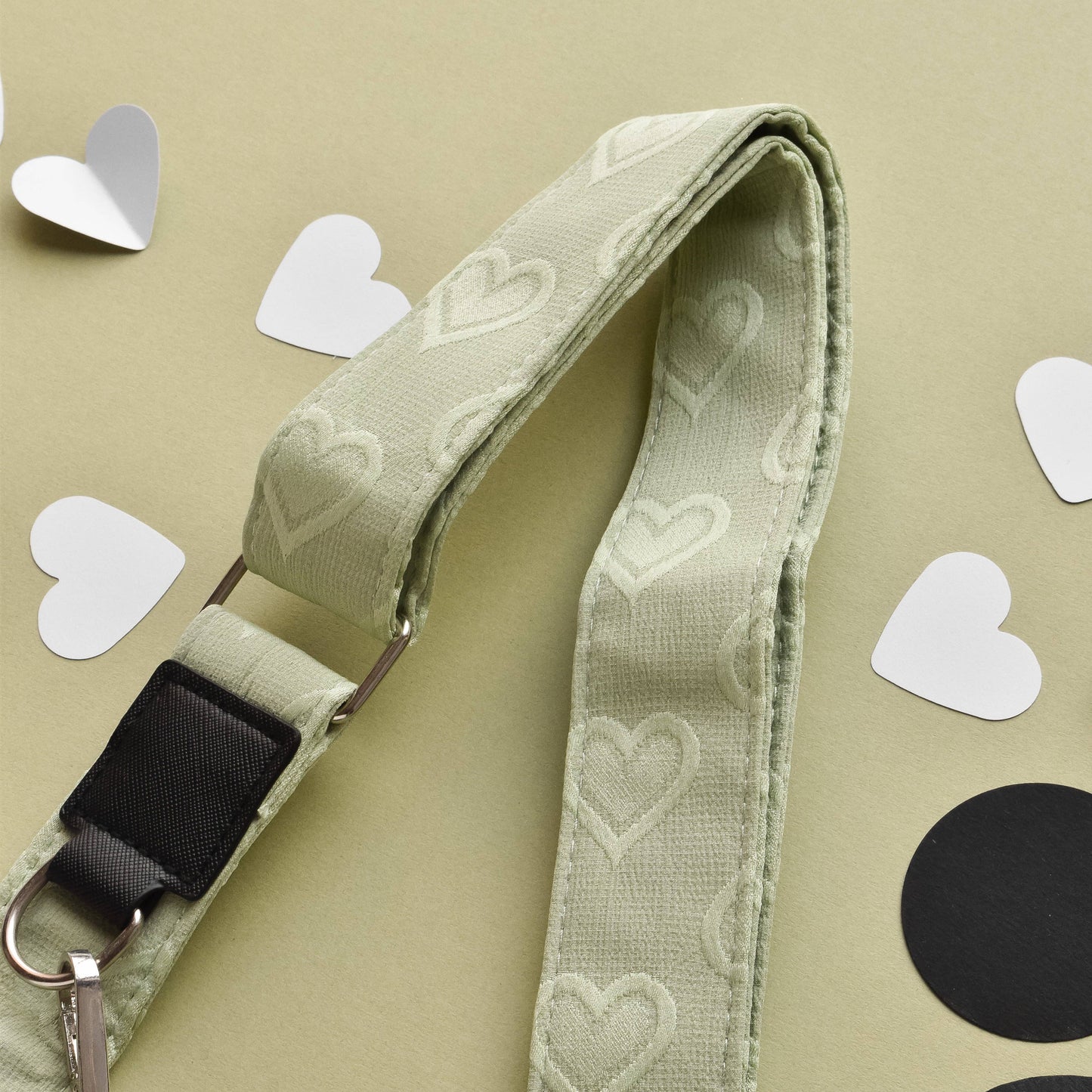 Luxe Bag Strap - Sage Heart