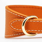 Dog Collar - Leather - Wide - Cognac