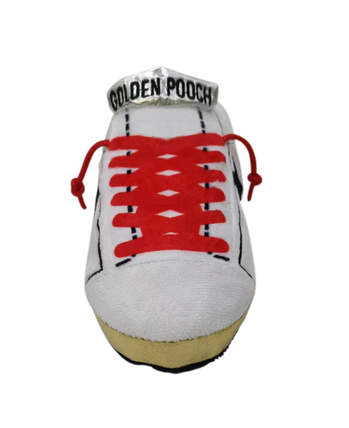 Dog Toy - Golden Pooch Tennis Shoe