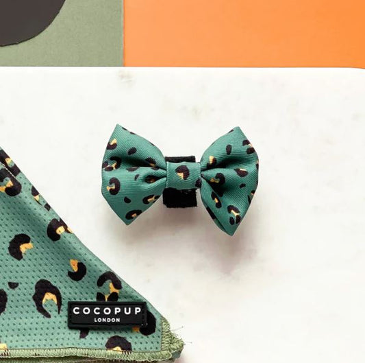 Bow Tie - Khaki Leopard