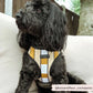 Dog Harness - Adjustable - Mustard Stripe