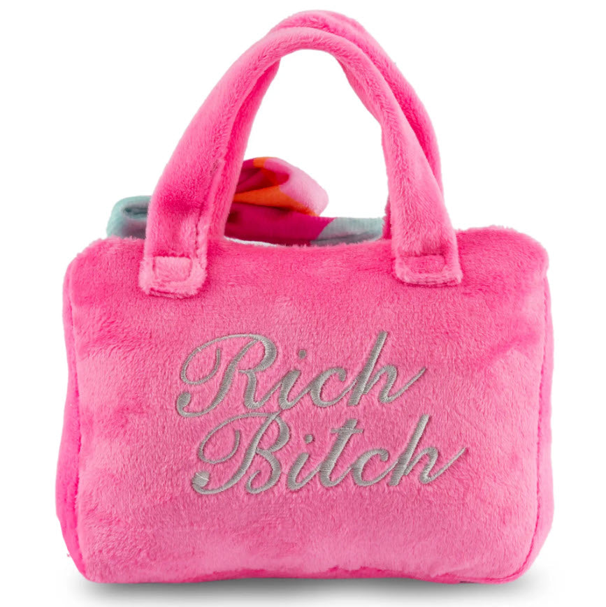 Dog Toy Barkin Bag - Rich Bitch