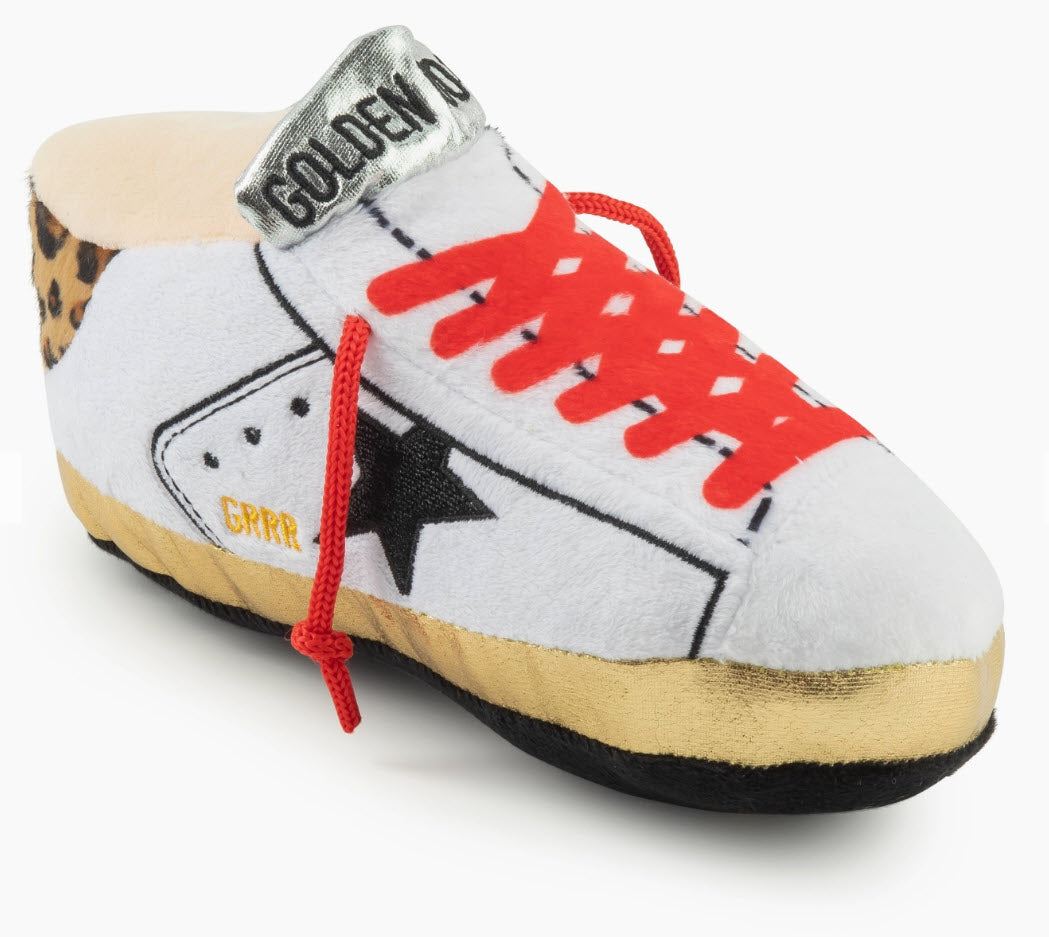 Dog Toy - Golden Pooch Tennis Shoe