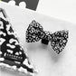 Bow Tie - Black Leopard