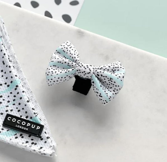 Bow Tie - Mint Dalmation