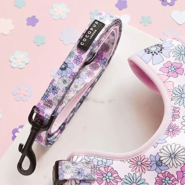 Dog Lead - Cocopup - Pastel Flowers