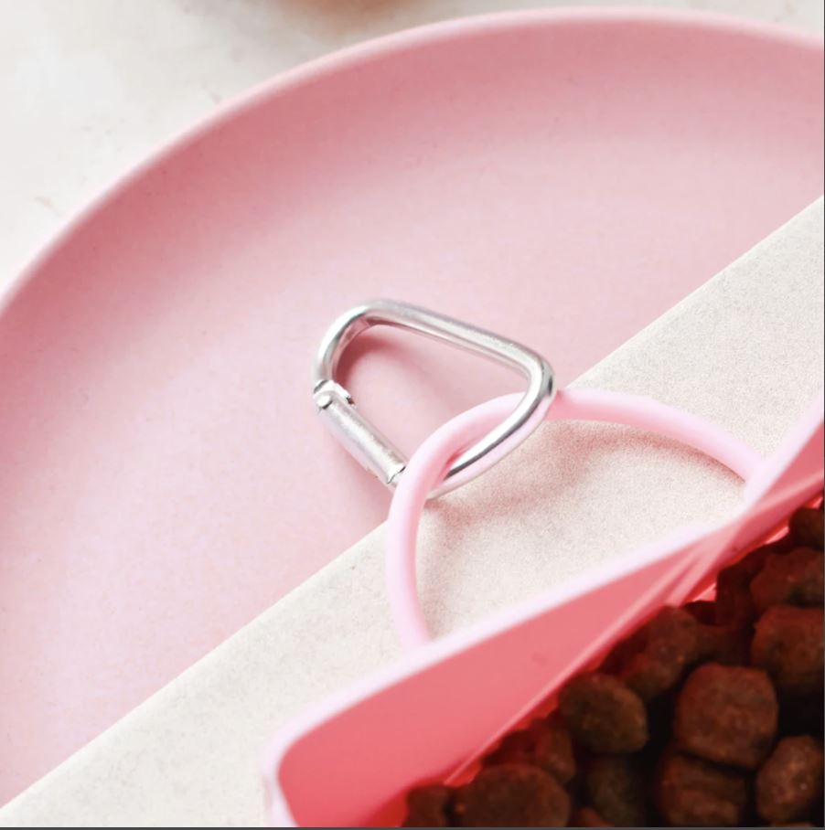 Foldable Travel Bowl -Pink