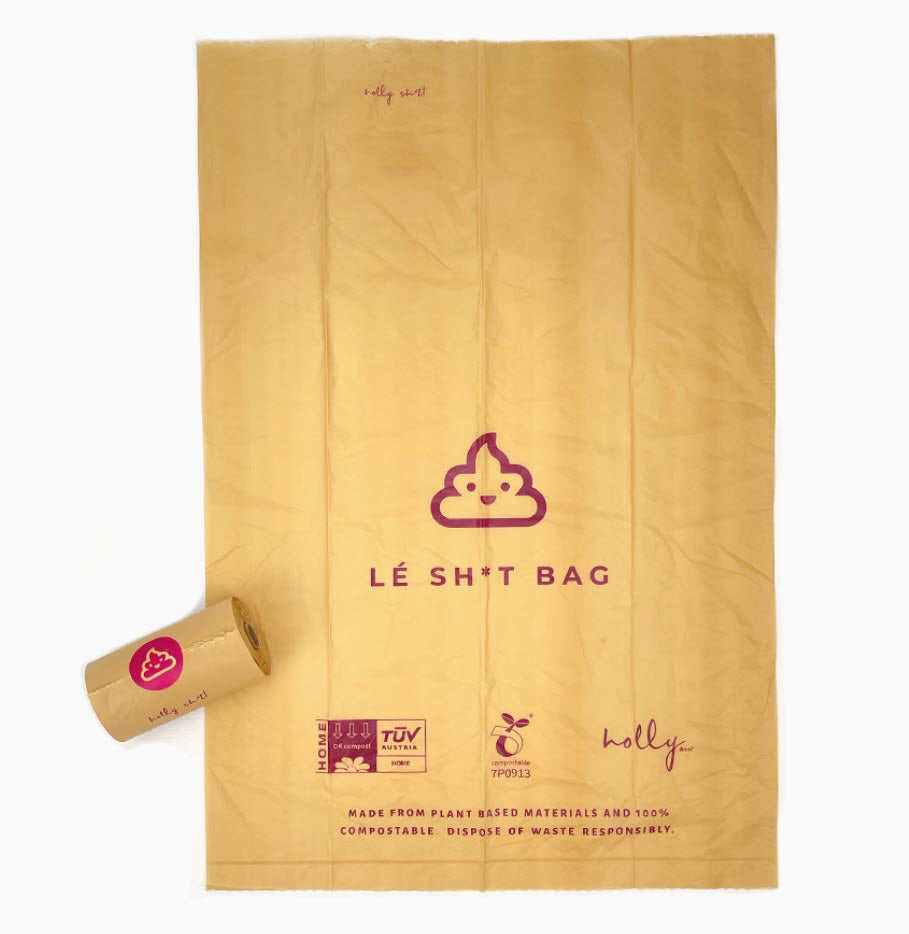 Dog Poop Bags -  Compostable - Lé Sh*t Bag