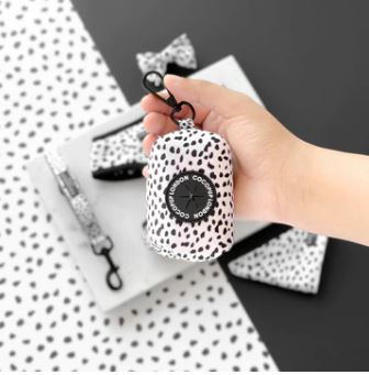 Dog Poop Bag Holder - Cocopup - Monochrome Spots