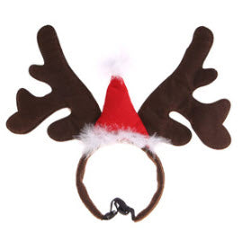 Dog Toy - Dog Reindeer Antler Christmas Headband