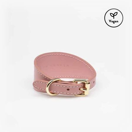 Dog Collar - Vegan - Wide - Pink